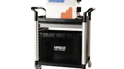 The Co-Cart is designed to hold and transport all types of hot-runner control units.