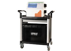The Co-Cart is designed to hold and transport all types of hot-runner control units. The Co-Cart is designed to hold and transport all types of hot-runner control units.