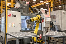 Haas robot package 2 fills an intermediate-sized role in the product line. Haas robot package 2 fills an intermediate-sized role in the product line.