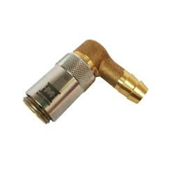 The intuitive connection process makes it easy for users to safely connect and disconnect the couplings. The intuitive connection process makes it easy for users to safely connect and disconnect the couplings.