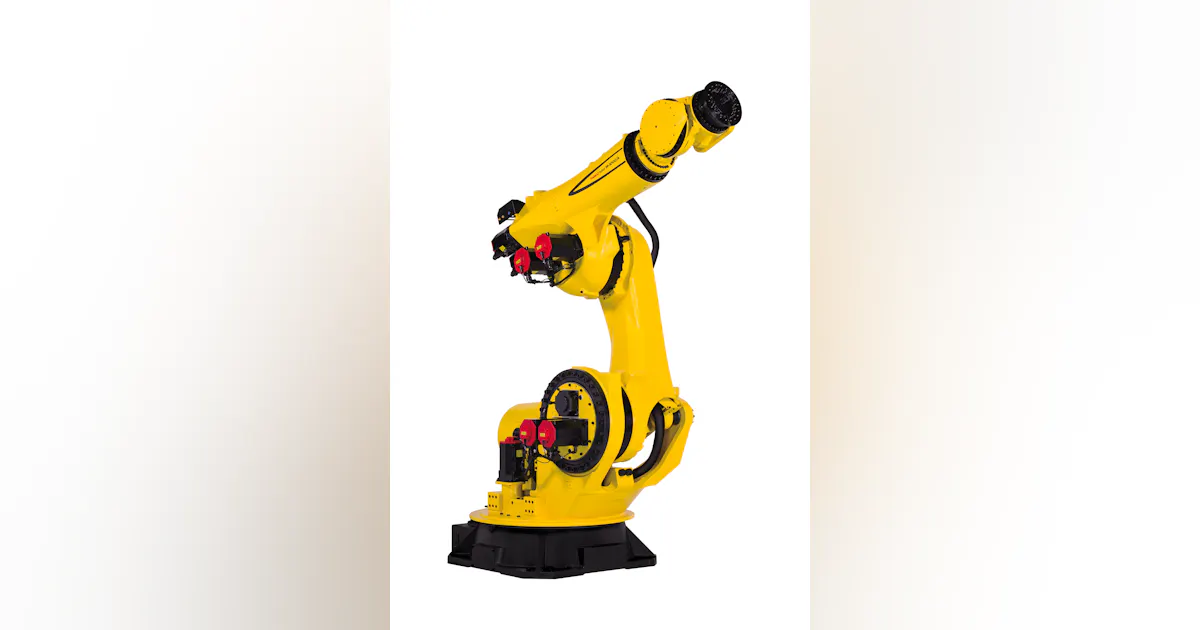 Fanuc Rboter Fanuc brings wide range of motion to industrial robot | Plastics ...