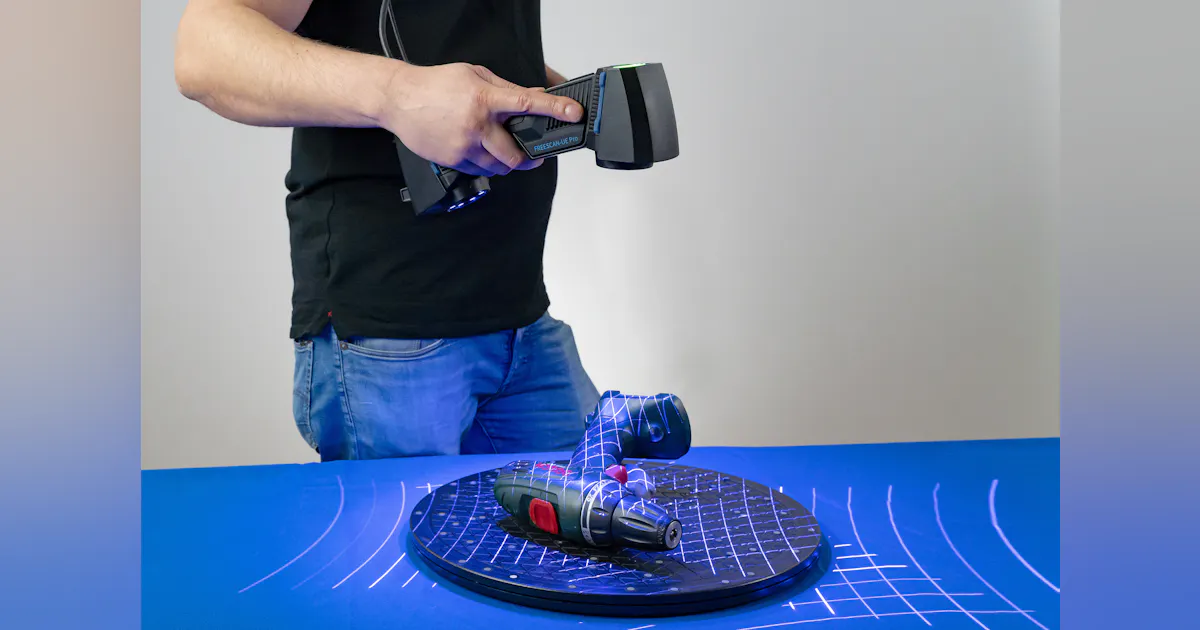 Blue laser 3D scanner add new modes | Plastics Machinery Manufacturing