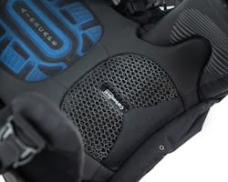 Osprey UNLTD Airscape 68 and Anti-Gravity 64 packs feature a lumbar support that is 3D printed on Carbon DLS printers. Its lattice design alternates support and cushioning, as well as promoting heat dissipation. Osprey UNLTD Airscape 68 and Anti-Gravity 64 packs feature a lumbar support that is 3D printed on Carbon DLS printers. Its lattice design alternates support and cushioning, as well as promoting heat dissipation.