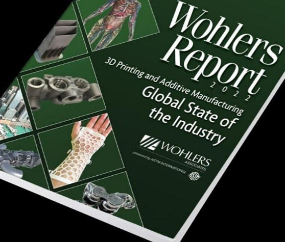 The 2022 Wohlers Report is based on input from 260 companies.