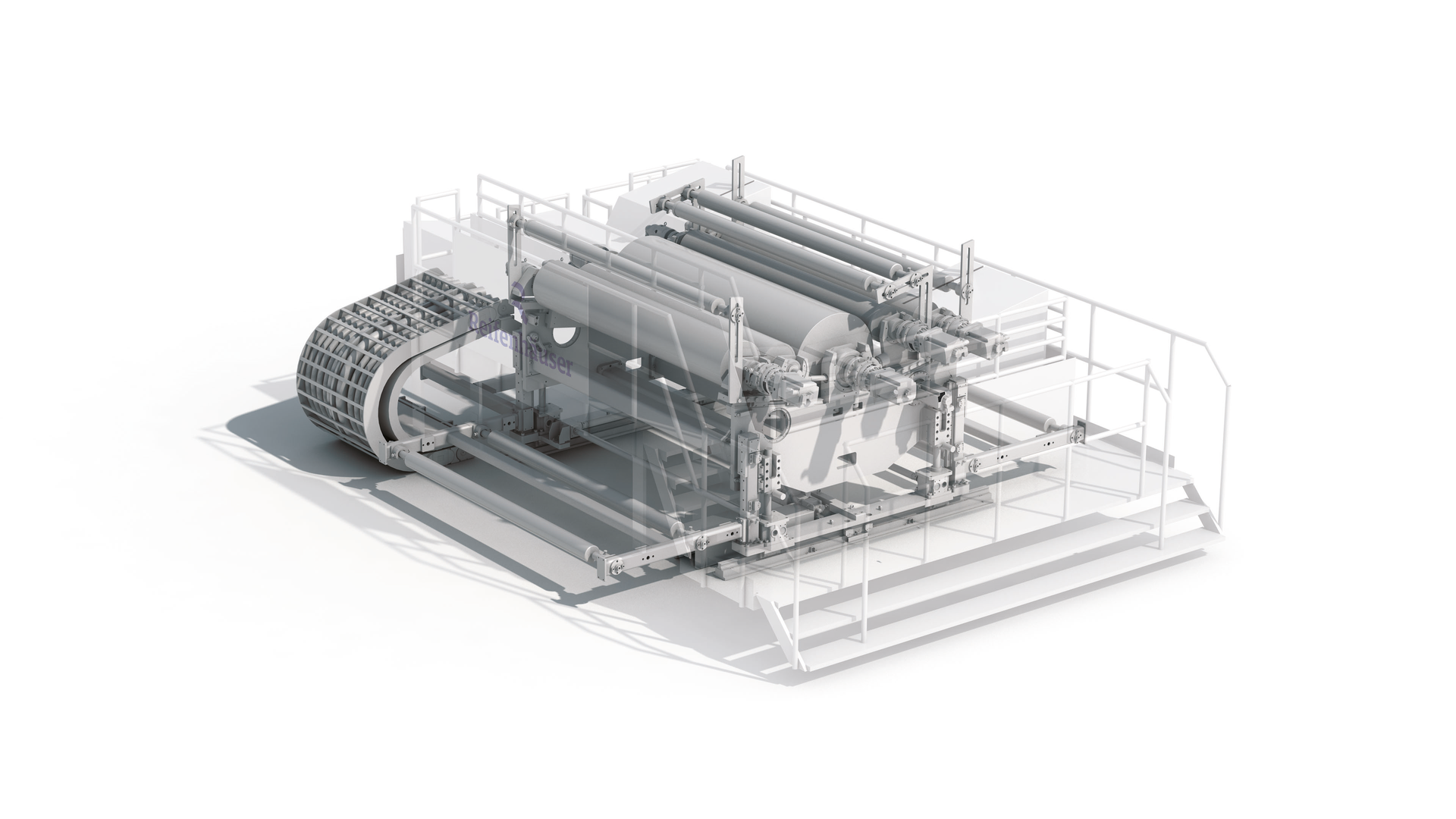 A Lamicor-CL laminator with mechatronic nip setting is the central element in Reifenh&auml;user's new extrusion coating line for producing lightweight film/nonwoven composites.