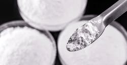 Particle sizes range from 10 to 200 microns. Particle sizes range from 10 to 200 microns.