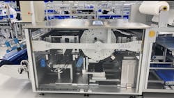 The new machine measures 5.9 feet long by 4.8 feet wide by 3.4 feet high. The new machine measures 5.9 feet long by 4.8 feet wide by 3.4 feet high.