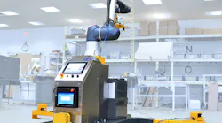 The PalletizHD system combines a Doosan H-series collaborative robot with additional hardware and software from ONExia.