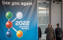 K 2022, the world&apos;s largest plastics trade fair, will be held Oct. 16-23 in Dusseldorf.