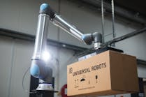 Universal Robots&apos; new UR20 cobot can lift 44 pounds.