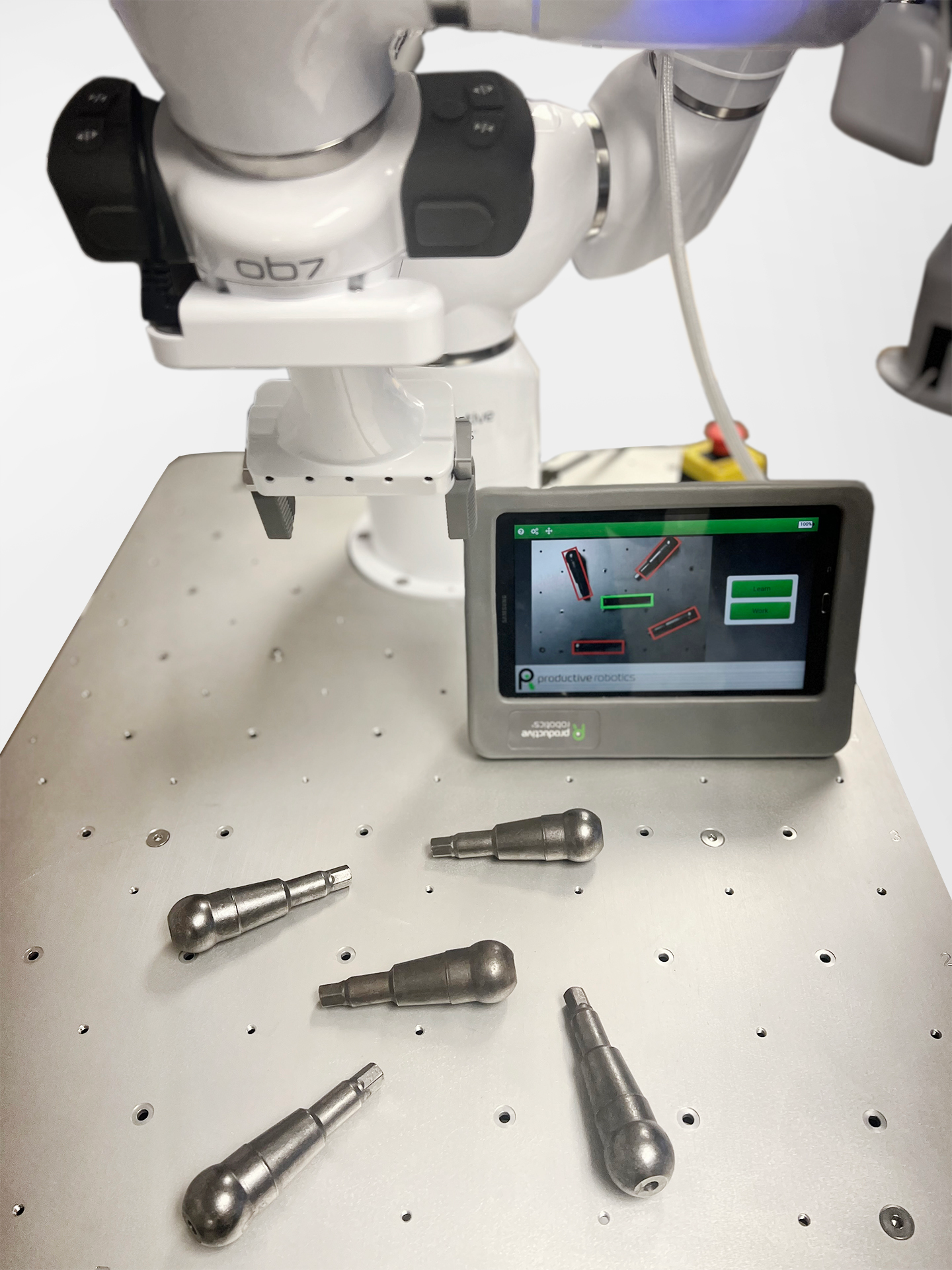 The OB Vision system from Productive Robotics does not require programming knowledge to operate.