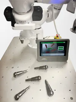 The OB Vision system from Productive Robotics does not require programming knowledge to operate. The OB Vision system from Productive Robotics does not require programming knowledge to operate.