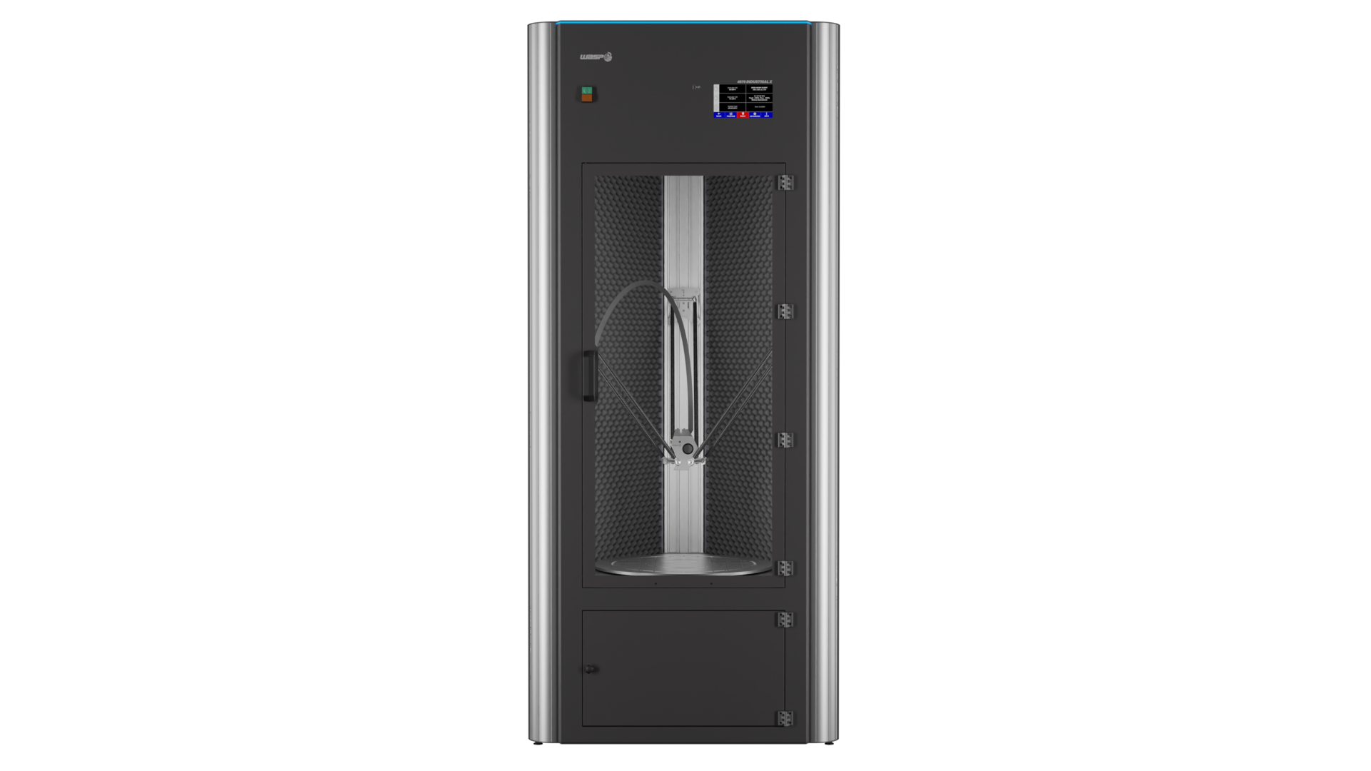 Wasp's 4070 FX 3D printer can handle flexible engineering thermoplastics with hardnesses down to 50 shore A, such as TPU.