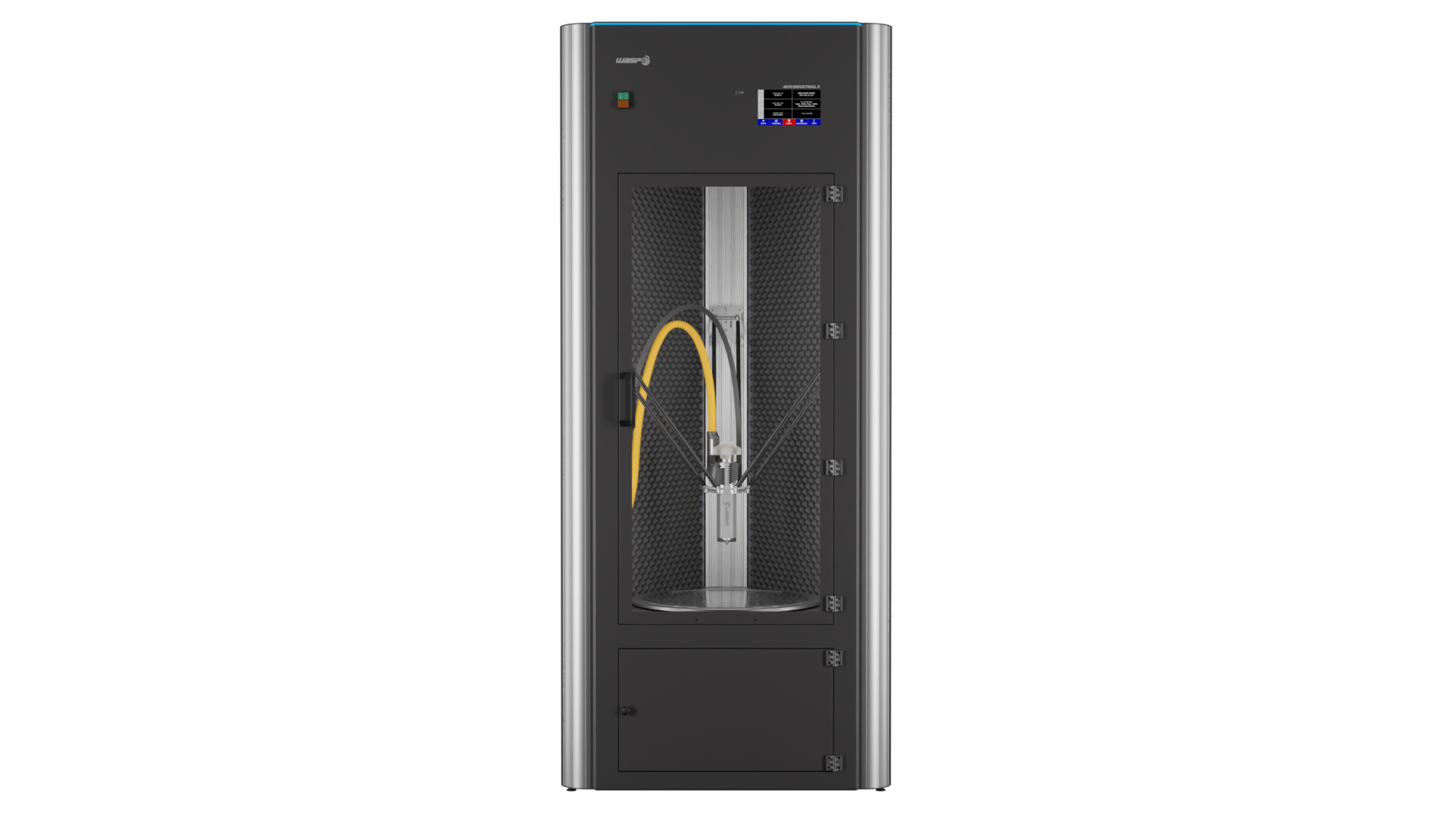 Wasp srl's 4070 HDP 3D printer can use standard resin pellets, which are approximately one-tenth the cost of printing with filaments.