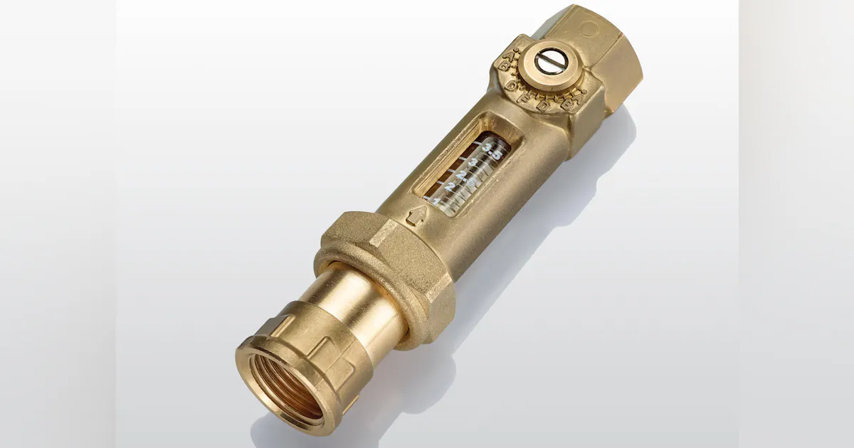 Flow Meter Mold Injection Flow meter measures movement of cooling medium | Plastics Machinery ...