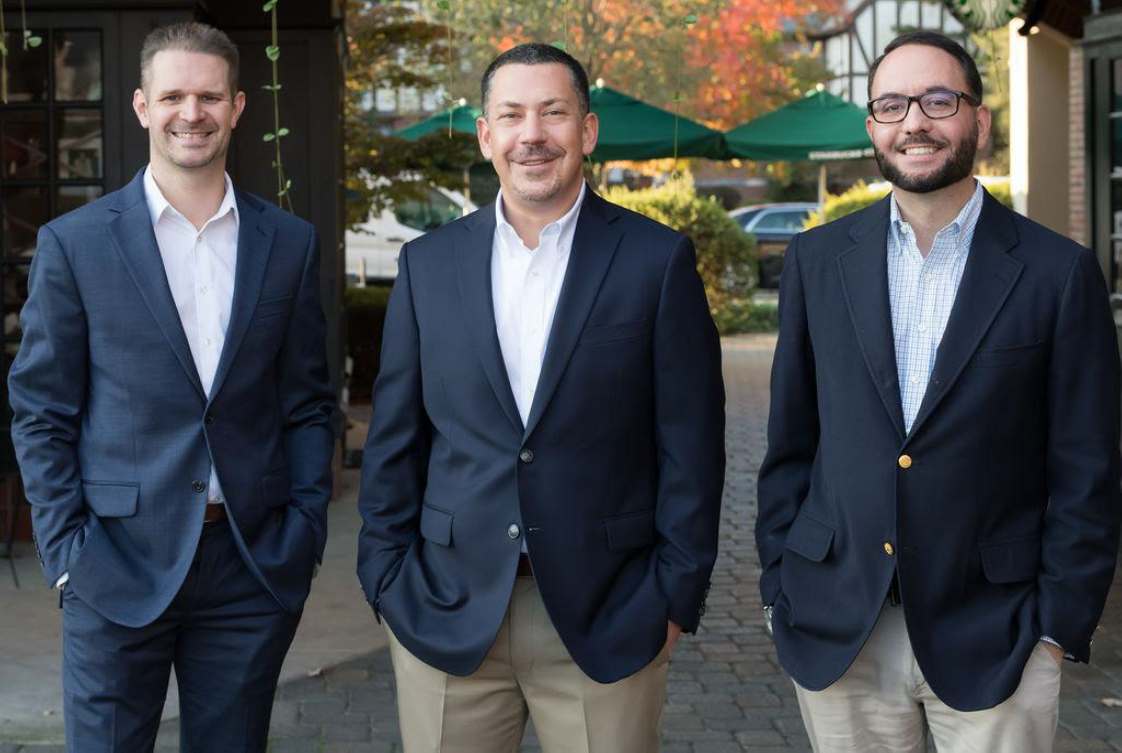 The leadership team of KLA Industries' Cincinnati location include, from left: Ryan Doyle, director; Zach Ernest, vice president; Chris Lincoln, director.