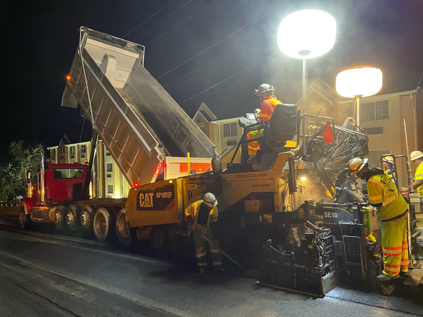 This stretch of road paved last year by the Virginia Department of Transportation incorporates bitumen-extenders made by MacRebur from waste plastics.