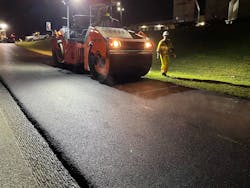 MacRebur Ltd., which supplied its bitumen-extenders for a Virginia Department of Transportation road project in Chesterfield County, says the products make asphalt last longer. MacRebur Ltd., which supplied its bitumen-extenders for a Virginia Department of Transportation road project in Chesterfield County, says the products make asphalt last longer.