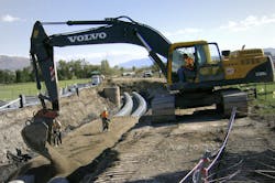 According to Josh Cottle, VP of sales and marketing for WL Plastics, plastic pipe installation is less disruptive than installation of pipes made from other materials, meaning less pavement has to be replaced.