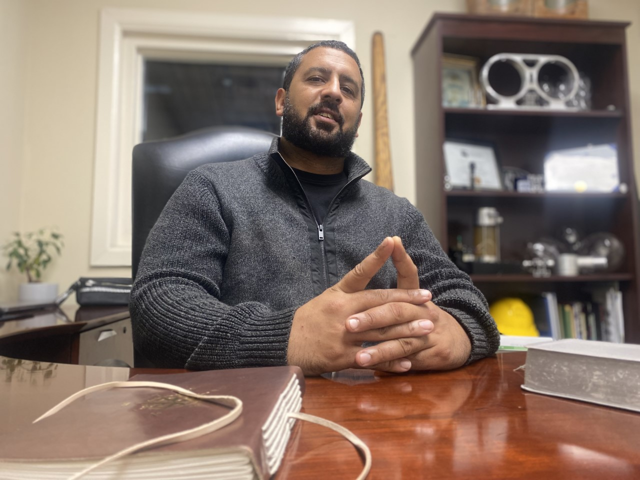 Now a corporate operations manager for CkS Packaging Inc., Chaz Arvanites credits God, Atlanta's SafeHouse social services agency and his company for helping him find success.