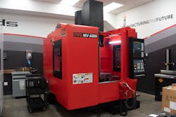 Methods Machine's MV 600H three-axis vertical machining center is compact and offers stability and accuracy. Methods Machine's MV 600H three-axis vertical machining center is compact and offers stability and accuracy.