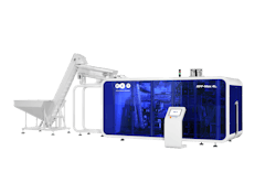PET Technologies has added the two-cavity APF-Max 2L to its line of stretch blow molding machines. PET Technologies has added the two-cavity APF-Max 2L to its line of stretch blow molding machines.