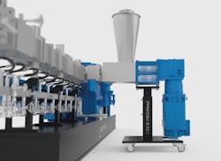 Coperion&apos;s new ZS-B Megafeed side feeder will be paired with a ZSK extruder at the K Show.