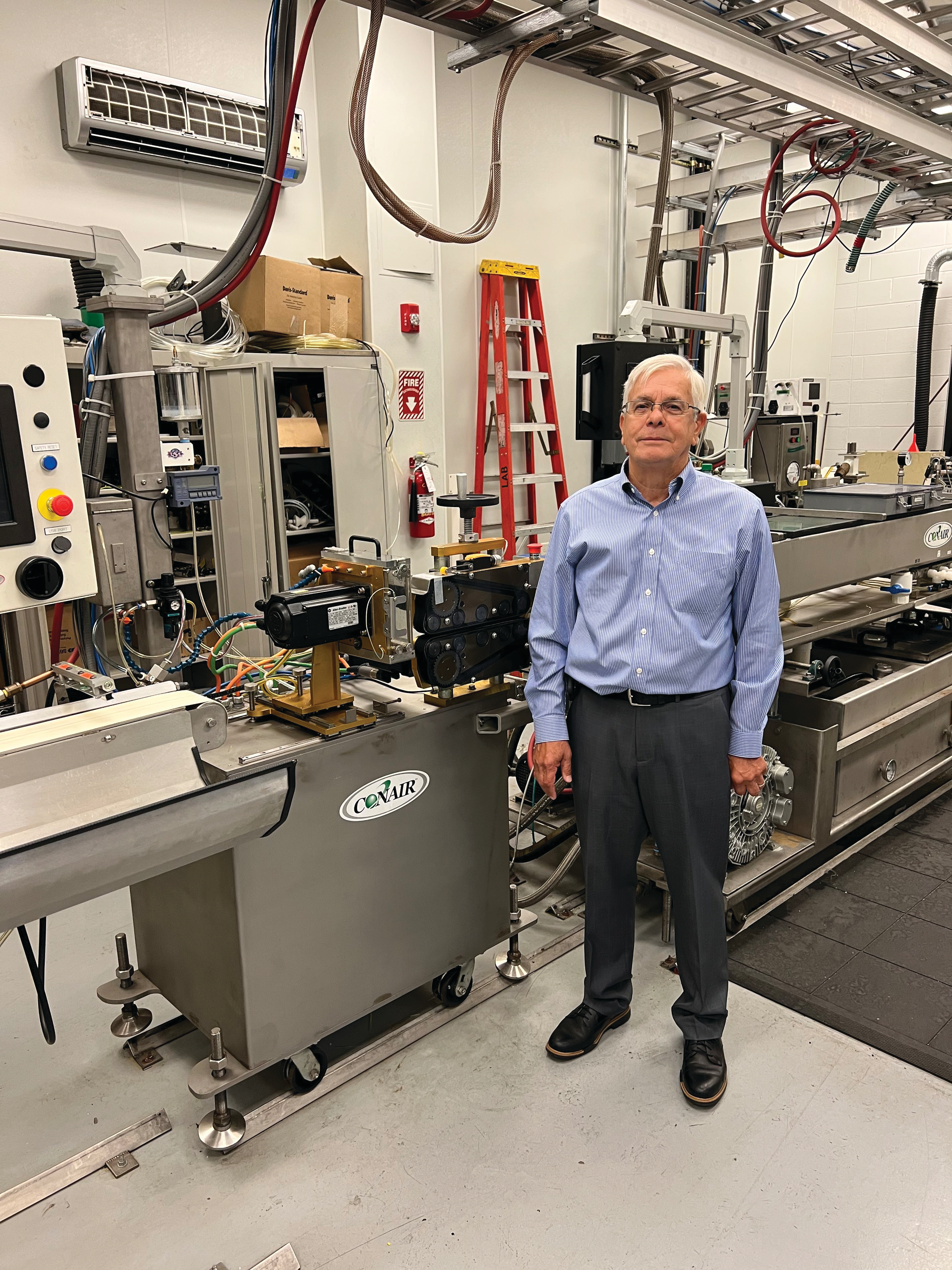 Ernie Preiato of Conair has spent 50 years in the plastics industry and still isn't sure he's ready to retire.