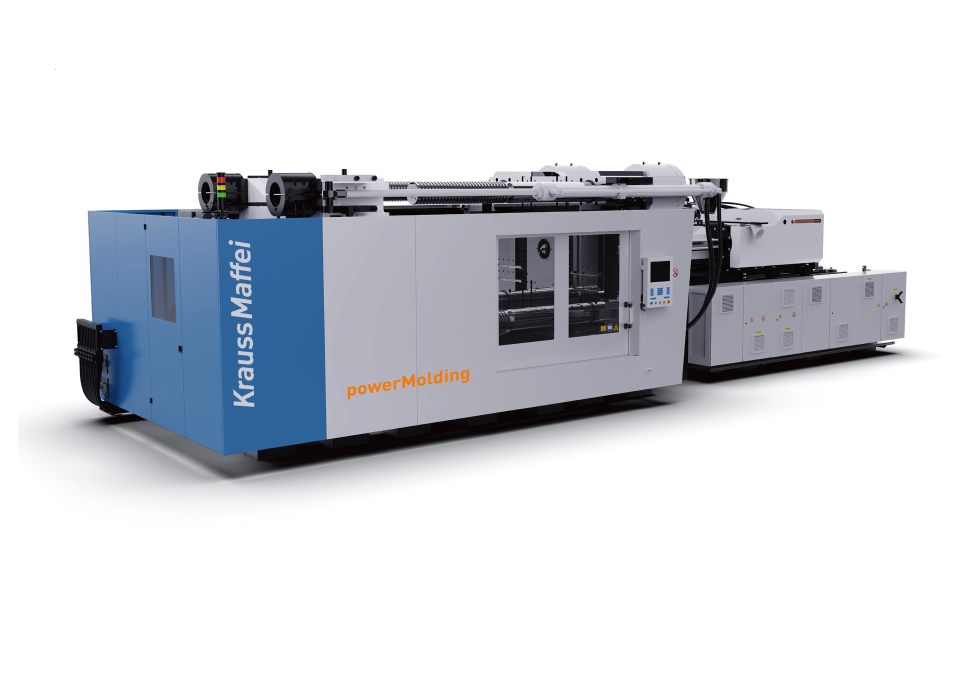 KraussMaffei said its powerMolding IMM line is ideal for standard applications such as producing technical parts, electric and electronic devices, and parts for the automotive, packaging and medical industries.