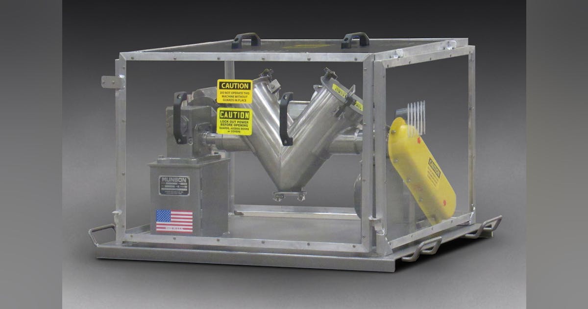Munson unveils new labsized blender Plastics Machinery & Manufacturing