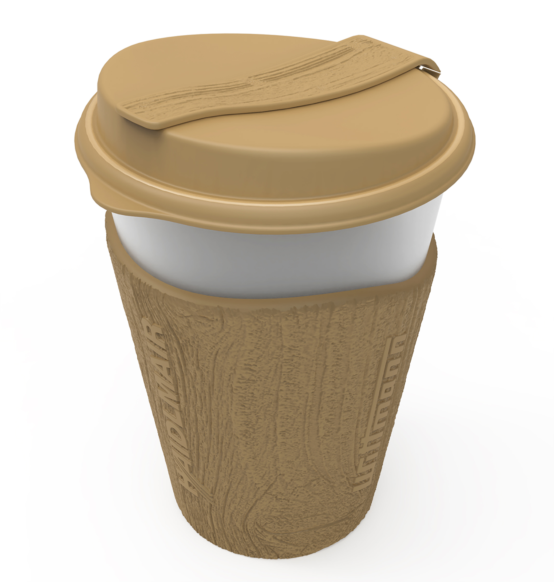 Among its K 2022 displays, Wittmann Battenfeld will produce to-go coffee cups using a renewable PP blend on a press with a rotary unit and three injection units.