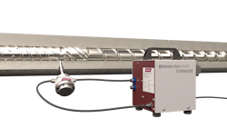 Wittmann has updated the screw design for its Cellmould physical foaming technology. Wittmann has updated the screw design for its Cellmould physical foaming technology.