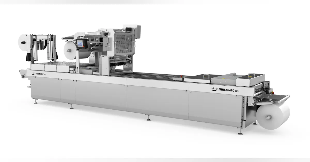 Multivac R4 Multivac's R3 handles recyclable films | Plastics Machinery Manufacturing