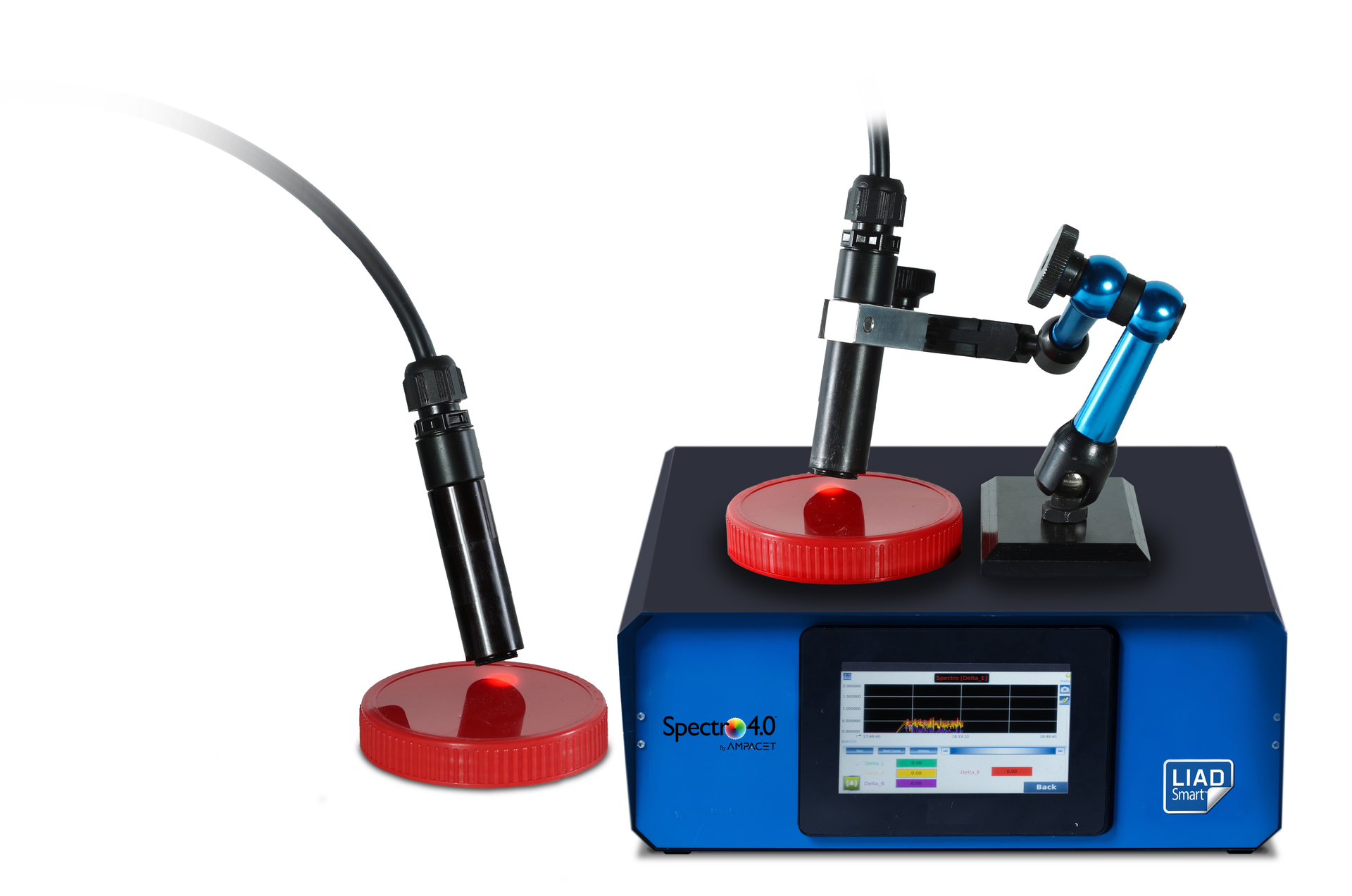 Ampacet's Spectro 4.0 can gather color data for quality-control analytics and color optimization