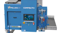 The Pellenc Compact+ sorter has a small footprint and offers a high level of purity of recovered materials.