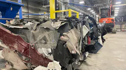 PLASTICS worked with Ultra-Poly on an initiative to recycle automobile bumpers. The Recycling Committee recently toured the facility.