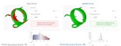 Riven's quality control software compares CAD files to printed parts. Riven's quality control software compares CAD files to printed parts.