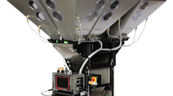 Maguire's Weigh Scale Blender (WSB) 600 can dispense up to 12 components, including pellets, powders and liquids. Maguire's Weigh Scale Blender (WSB) 600 can dispense up to 12 components, including pellets, powders and liquids.