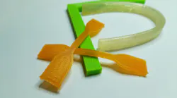 The Sterne SiO Shaping 2201 can print standard liquid silicone rubber.