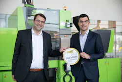 Martin Weger, VP global quality and environment (left), and CEO Stefan Engleder. Martin Weger, VP global quality and environment (left), and CEO Stefan Engleder.