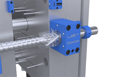 DME's new EZ-Stack ball-screw centering device.