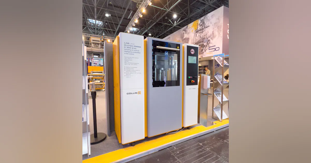 Collin press adds AI module | Plastics Machinery Manufacturing