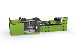 Engel's new duo tech series is designed for large molds. Engel's new duo tech series is designed for large molds.