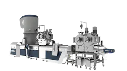 The Intarema TVEplus DuaFil Compact combines two technologies for gentle, lower-temperature treatment of the melt.