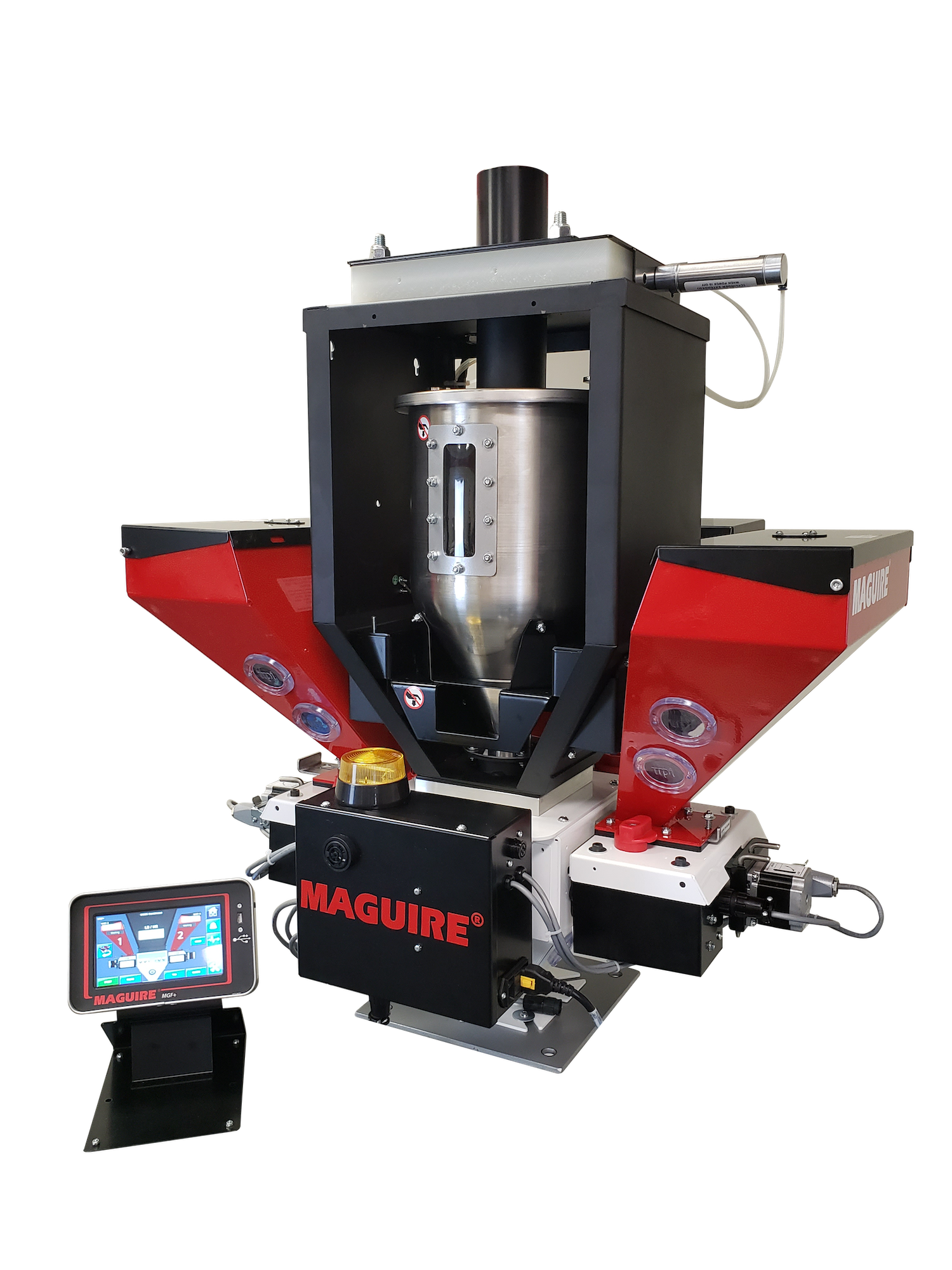 The Maguire MGF+ 100X offers a simple touch-screen control.