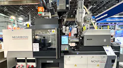 The Nova 5e110T H230 press, jointly developed by Nissei and Negri Bossi, is designed to process plant-based resins.