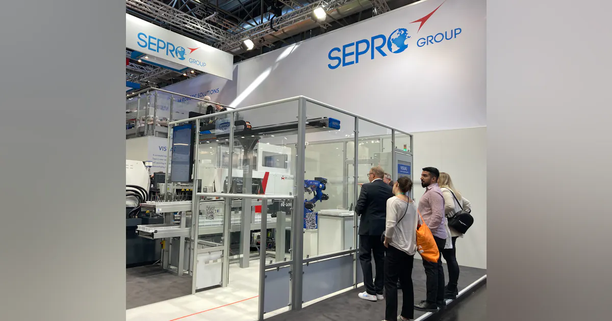 Sepro robot control now uses AI | Plastics Machinery Manufacturing