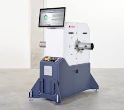 The Inoex iXray system measures tubing. The Inoex iXray system measures tubing.