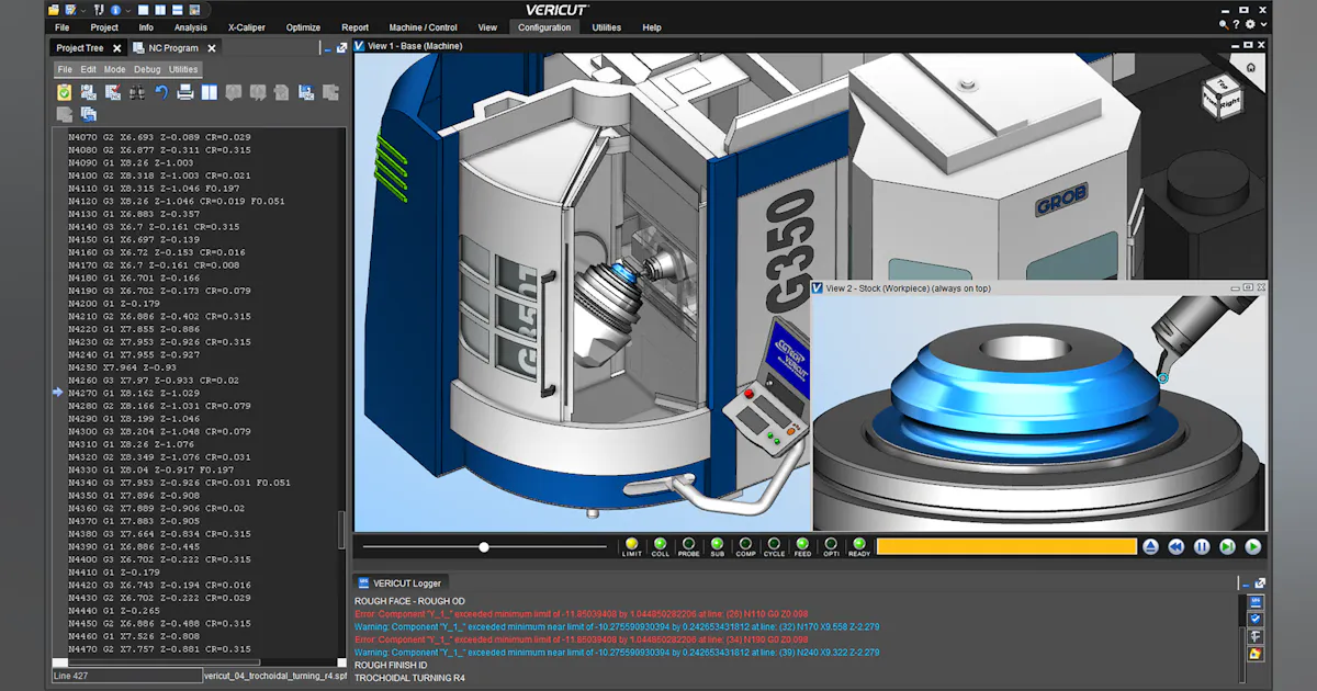 Vericut improve machining accuracy | Plastics Machinery Manufacturing