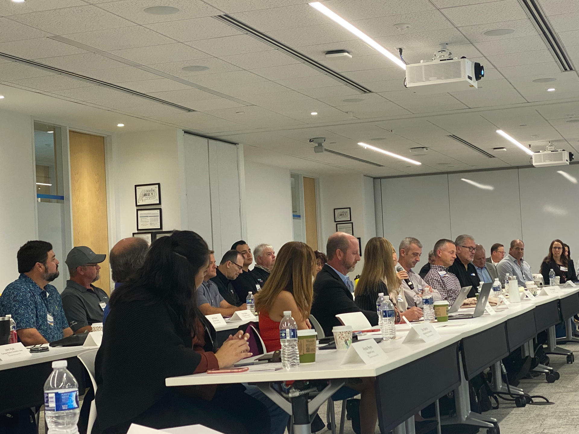 Attendees from 25 OCSblue corporate members of Operation Clean Sweep meet in the Houston offices of SABIC to chart the program&rsquo;s expansion through 2023 and beyond.